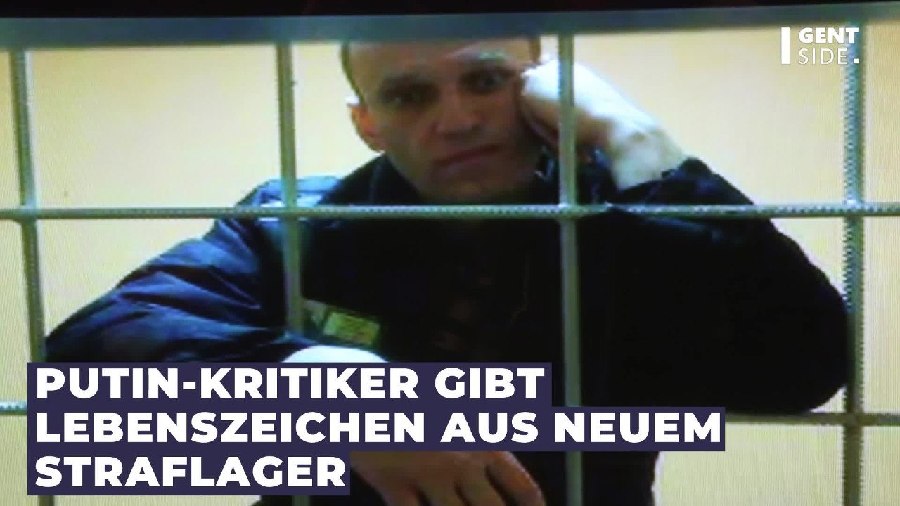 "Sein Leben in Gefahr": Putin-Kritiker Alexej Nawalny gibt Lebenszeichen aus neuem Straflager
