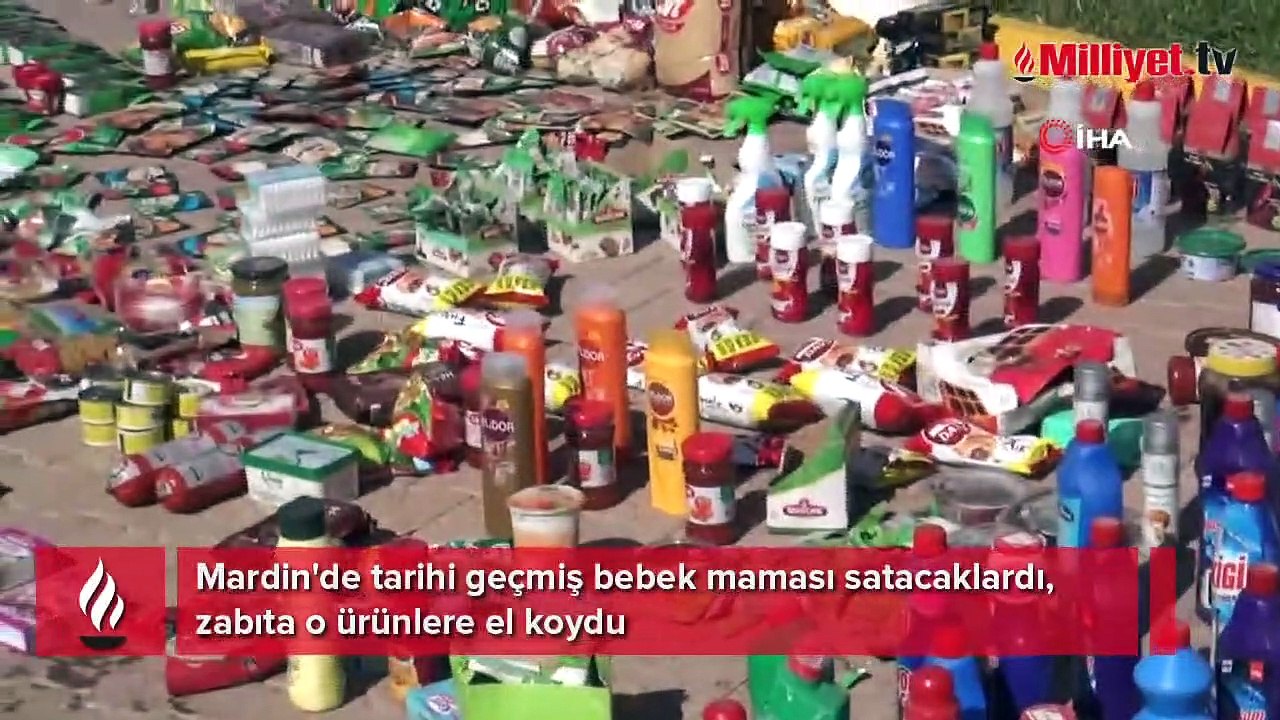 Tarihi geçmiş bebek mamalarını satacaklardı, hepsi imha edildi