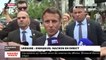 Ukraine - Depuis la ville dévastée d’Irpin, le président français Emmanuel Macron salue « l’héroïsme » des Ukrainiens « face à la barbarie » - VIDEO