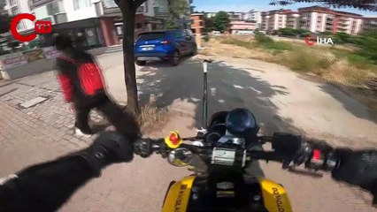 Trafikteki kavga çaycıda bitti