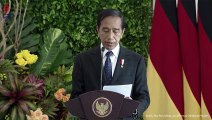 Keterangan Pers Presiden Jokowi Usai Bertemu Presiden Republik Federal Jerman di Istana Bogor