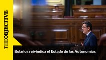 Bolaños reivindica el Estado de las Autonomías