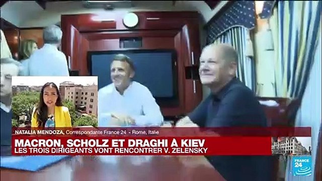 Première visite de Mario Draghi en Ukraine depuis le début de l'invasion russe