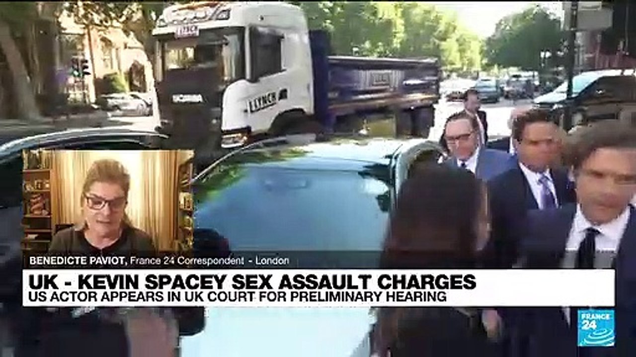 US actor Kevin Spacey appears in UK court to face sexual offence allegations