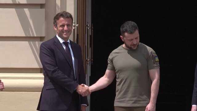 زيلينسكي يلتقي بقادة الدول الأوروبية في كييف