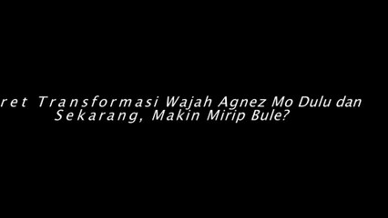 9 Potret Transformasi Wajah Agnez Mo Dulu dan Sekarang, Makin Mirip Bule