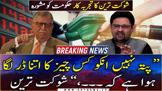 Don't Know why they are afraid , Shaukat Tarin sharply criticizes the government