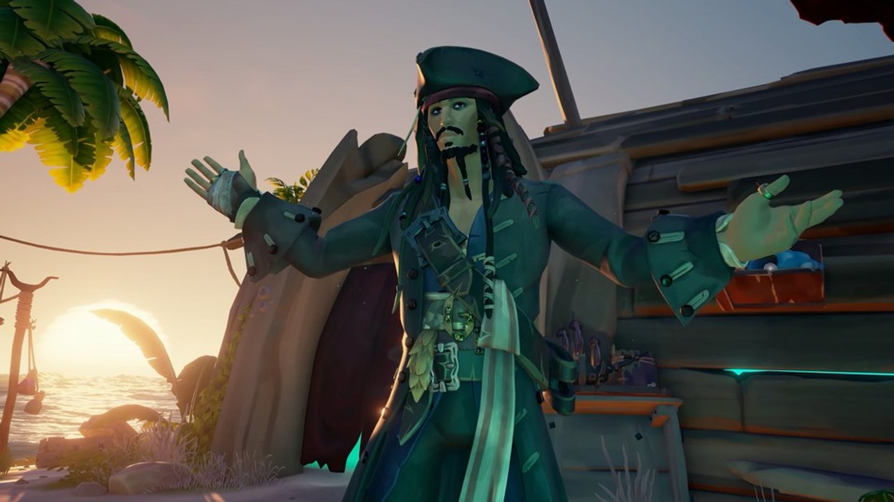 Sea of thieves: gameplay-trailer zum fluch der karibik-crossover mit jack sparrow