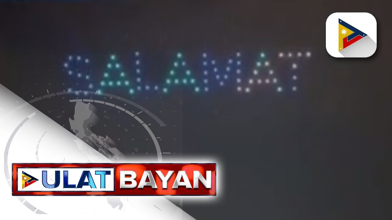 Drone show para kay Pres. Duterte, isinagawa bilang pasasalamat sa kanyang serbisyo at maagang paggunita ng Father's Day