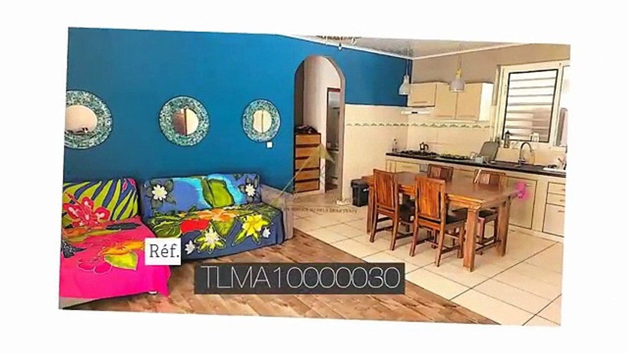 À Moorea maison à louer trois chambres deux salles d'eau