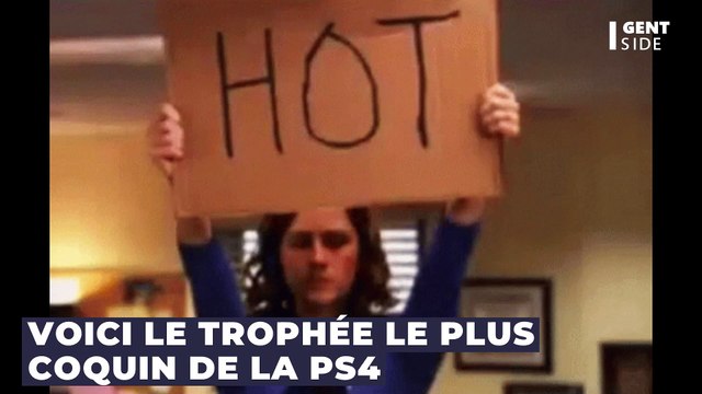 PS4 : voici le trophée le plus coquin de l'histoire, on vous conseille de ne pas jouer devant vos proches