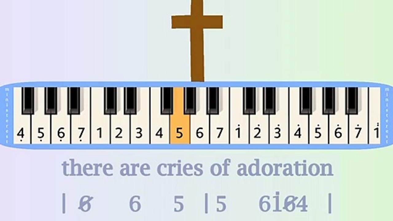 HOLY ARE YOU LORD: PIANIKA ❲MELODICA❳ TUTORIAL | LAGU ROHANI