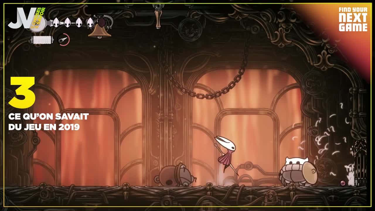 5 choses à savoir sur Hollow Knight Silksong