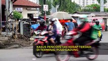 Aksi Pencopetan di Terminal Pulo Gadung Viral di Media Sosial - TARGET