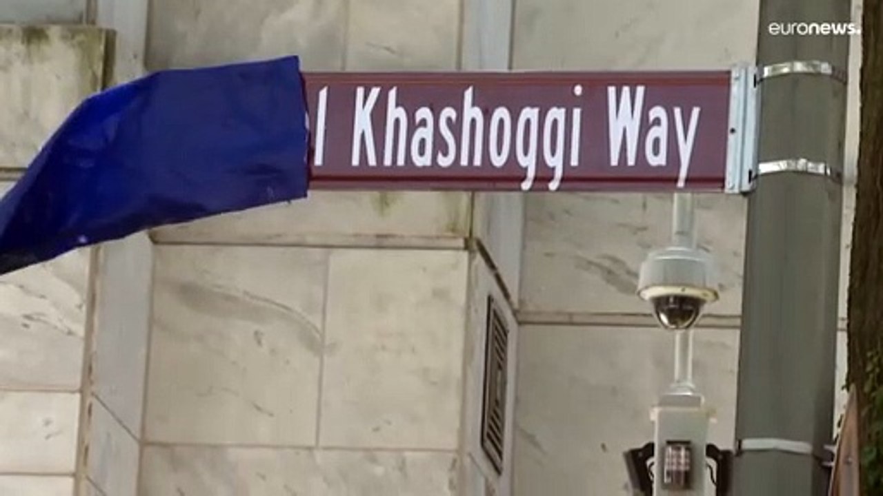 Washington D.C. benennt Straße in 'Jamal Kashoggi-Weg' um - gegenüber der saudischen Botschaft