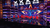 NFL Players Team up to Audition _ Players Choir Sings _Lean on Me_ _ AGT 2022-(1080p)