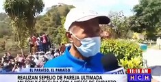 Despiden a pastor y su esposa vilmente asesinados en El Paraíso