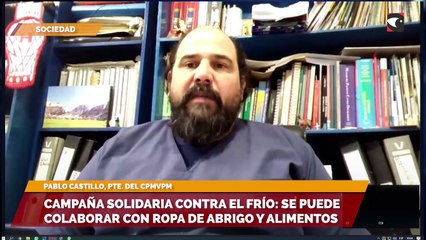 Campaña solidaria contra el frío: se puede colaborar con ropa de abrigo y alimentos