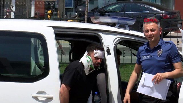 Sağlık görevlisine perde demiriyle saldırdı! Hastane polisi ve güvenlik görevlileri geldi