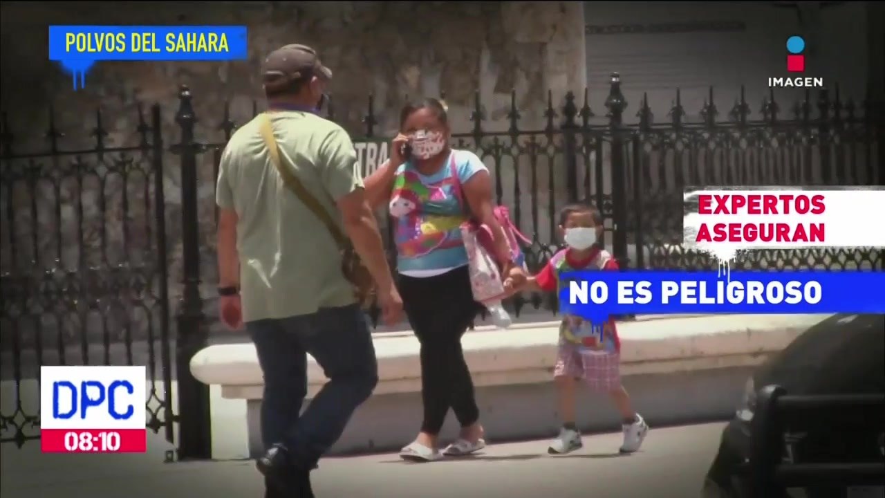 Polvos del Sahara llegan a Yucatán