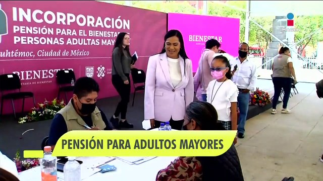 Anuncian nuevo registro para Pensión Bienestar para adultos mayores