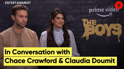Chace Crawford, Claudia Doumit talk about the bloodiest scene on The Boys Season 3 | Amazon Prime Video