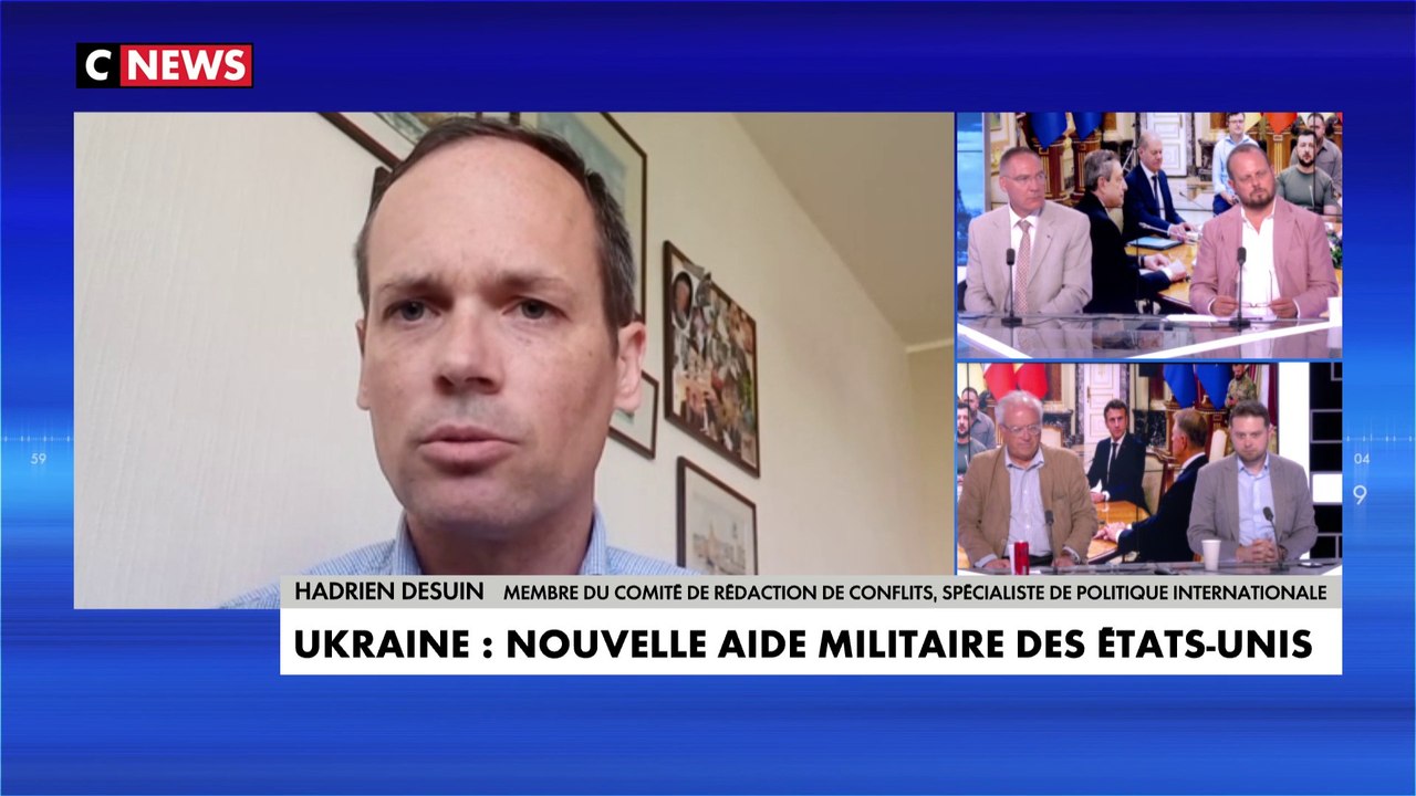 Hadrien Desuinsur l'Ukraine : «Grâce à ce conflit, la France a pu vendre et exporter son canon Caesar»