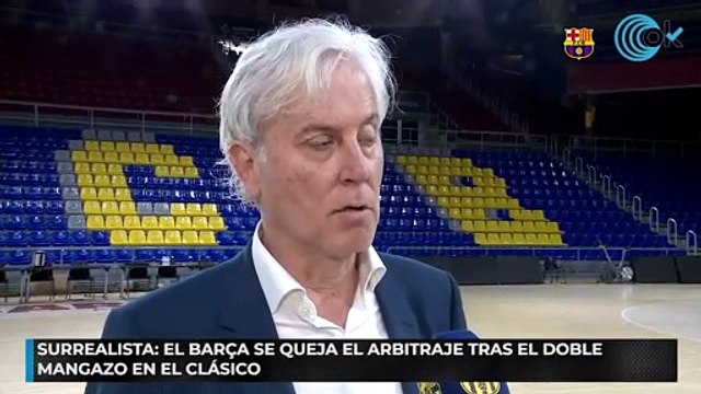Surrealista: el Barça se queja del arbitraje tras el doble mangazo en el Clásico