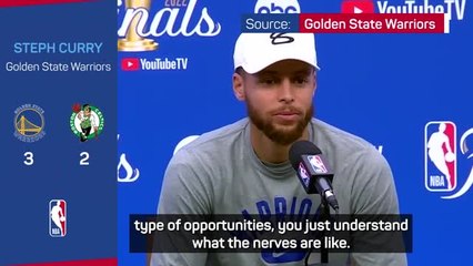 Experience is the key to keeping calm in big moments - Curry