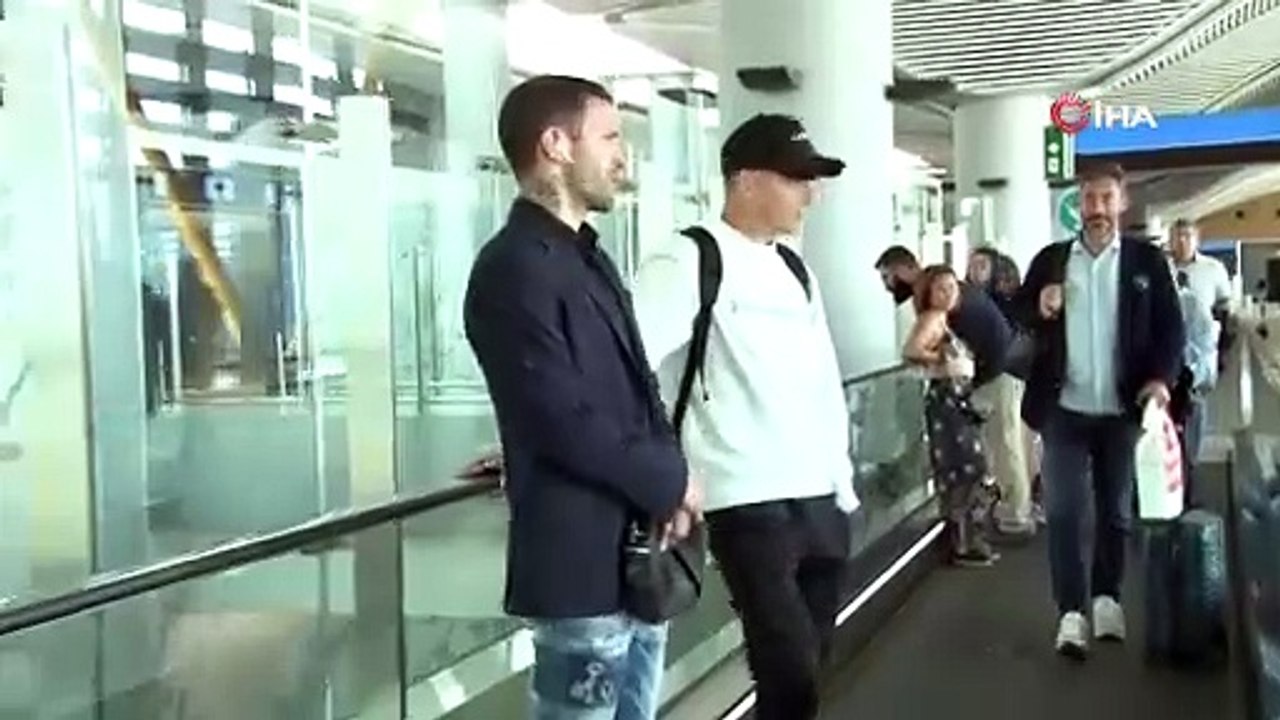 Trabzonspor'un yeni transferleri Larsen ve Doğucan, İstanbul'a geldi