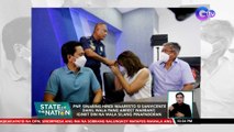 PNP, kinukuwestiyon sa hindi pag-aresto kay Sanvicente | SONA