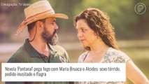 Novela 'Pantanal' pega fogo com Maria Bruaca e Alcides: sexo tórrido, pedido inusitado e flagra. Aos detalhes!