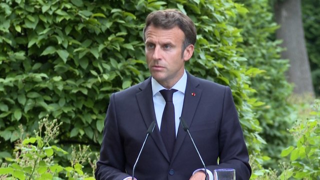 Guerre en Ukraine : Macron soutient l'octroi « immédiat » à l'Ukraine du statut officiel de candidat à l'entrée dans l'UE