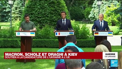 L'Allemagne promet son soutien militaire à l'Ukraine "aussi longtemps" que nécessaire