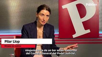 Download Video: Pilar Llop, sobre la renovación del CGPJ