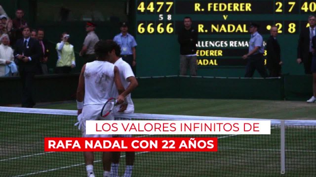 Esto de Nadal con 22 años que demuestra por qué ha sido Nadal: “¿Puedes volver a colgar la red?”