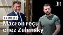 Première visite ukrainienne pour Emmanuel Macron depuis le début de la guerre