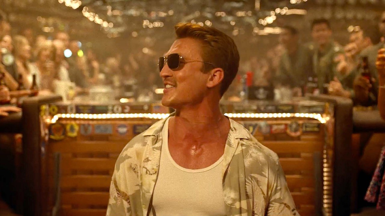 Top Gun Maverick with Miles Teller Great Balls of Fire video