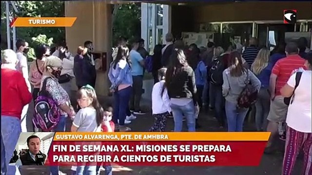 Fin de semana xl Misiones se prepara para recibir a cientos de turistas