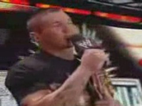 RAW 10/03/08: Randy Orton: GM Of The Show