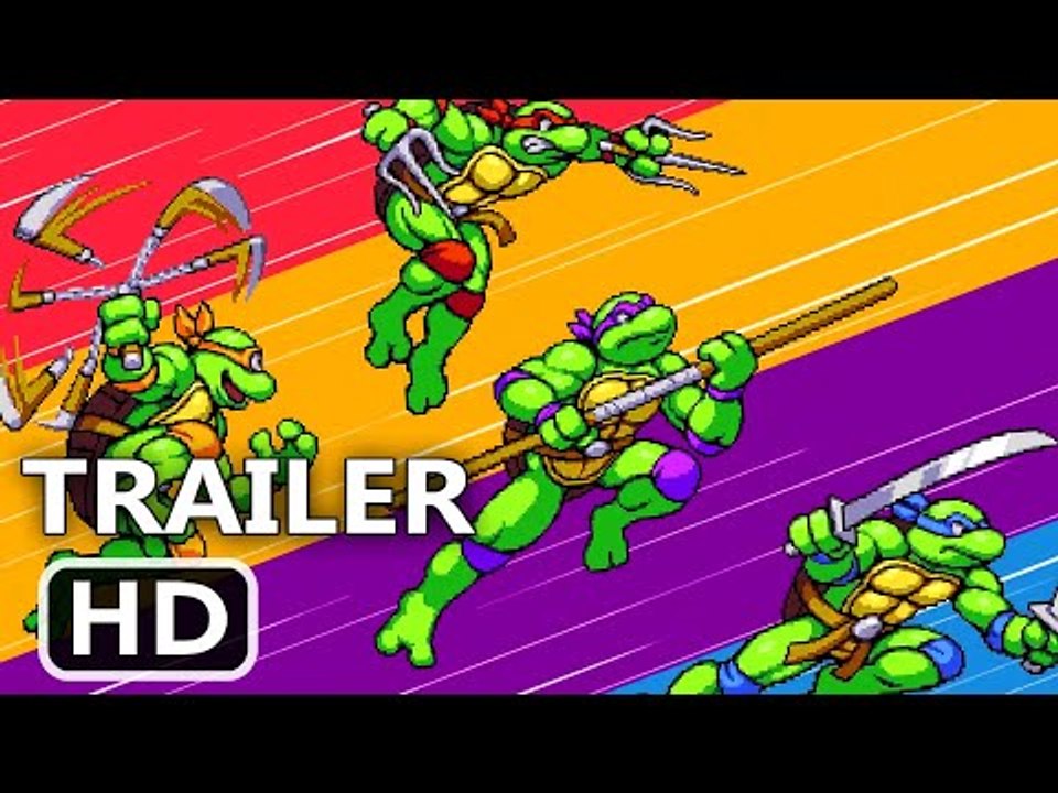 TORTUES NINJA TMNT Shredder Revenge : Bande Annonce Officielle