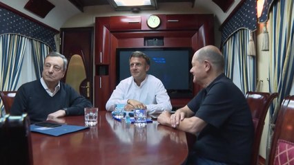 프랑스·독일·이탈리아 정상, 키이우 도착..."현재와 미래에 관해 이야기 할 것" / YTN