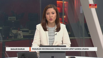 Banjir Buruk | Pasukan kecemasan China diarah lipat ganda usaha