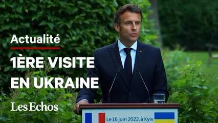 3 choses à retenir de la visite d’Emmanuel Macron en Ukraine
