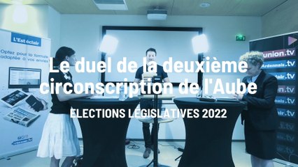 Législatives 2022 - le débat de l'Ouest aubois : Ranc/Beury