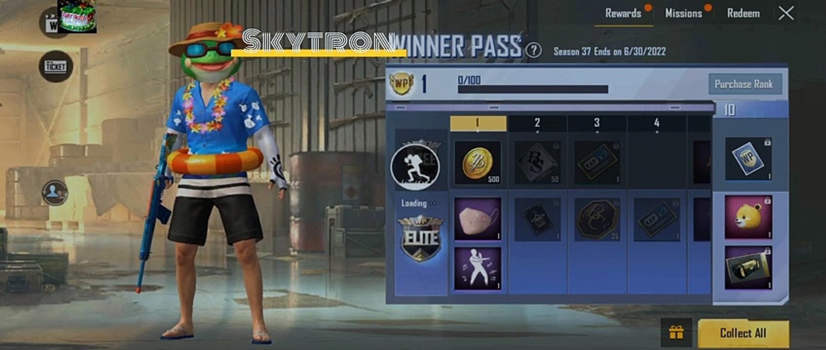 New Winner pass