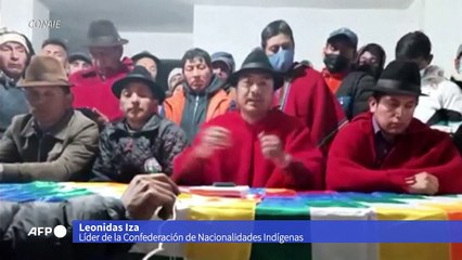Manifestantes indígenas bloquean Quito pese al llamado a dialogar