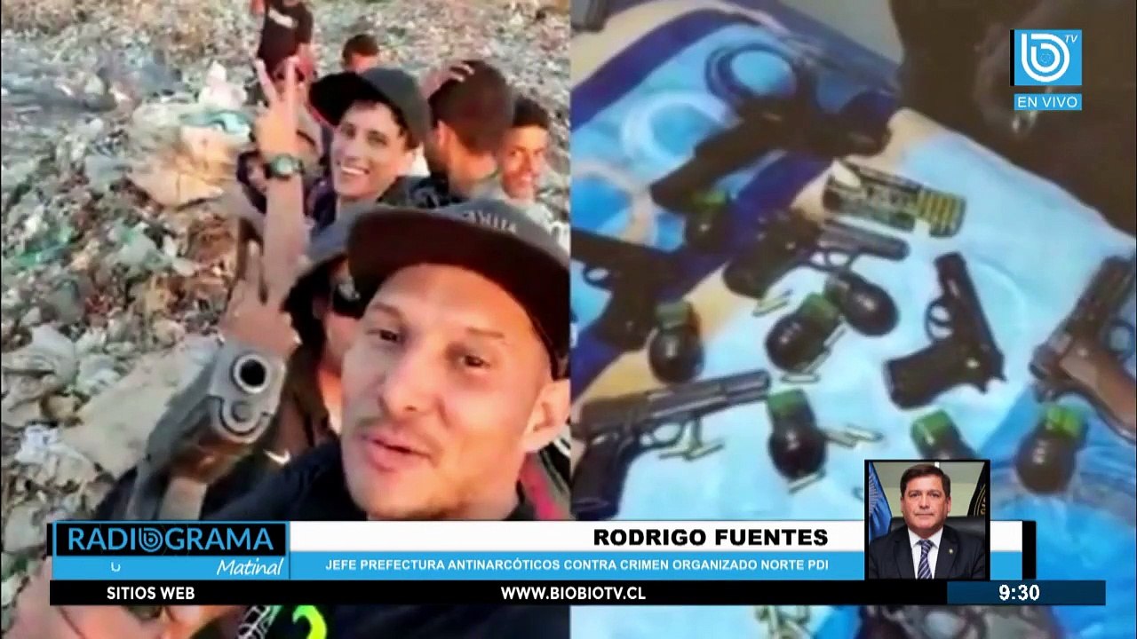 Facción del "Tren de Aragua" es detenida en Arica: Entrevista Prefecto PDI Radio Biobío TV
