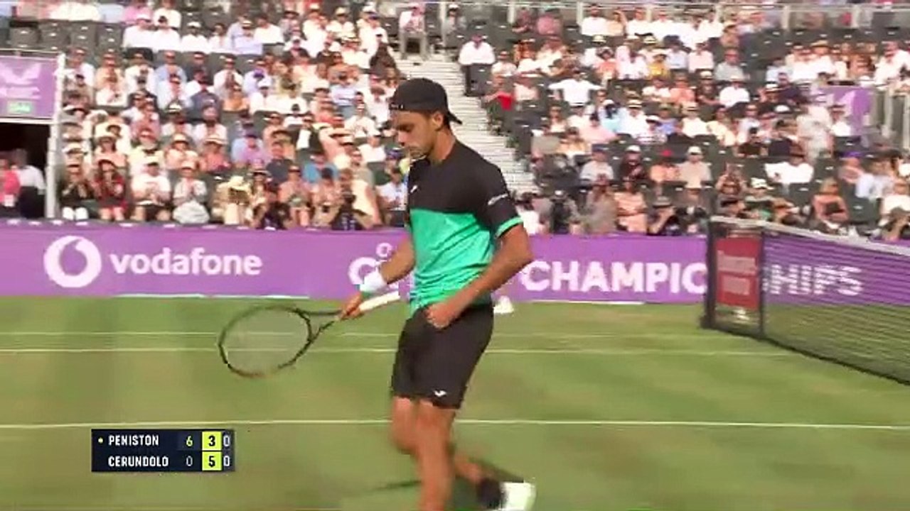 Cerúndolo cayó frente a Peniston en Queen's