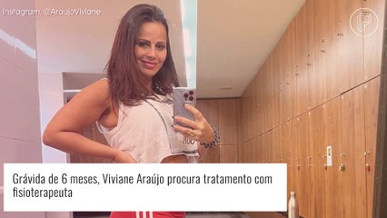 Saiba por que Viviane Araújo buscou a fisioterapia pélvica na gravidez e para que serve